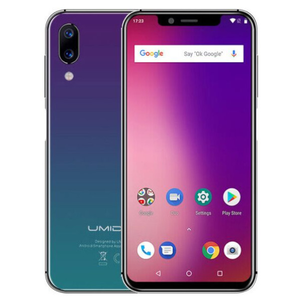 Замовити СМАРТФОНИ Umidigi One Pro 4/64 Blue Гарантія 1 Рік
