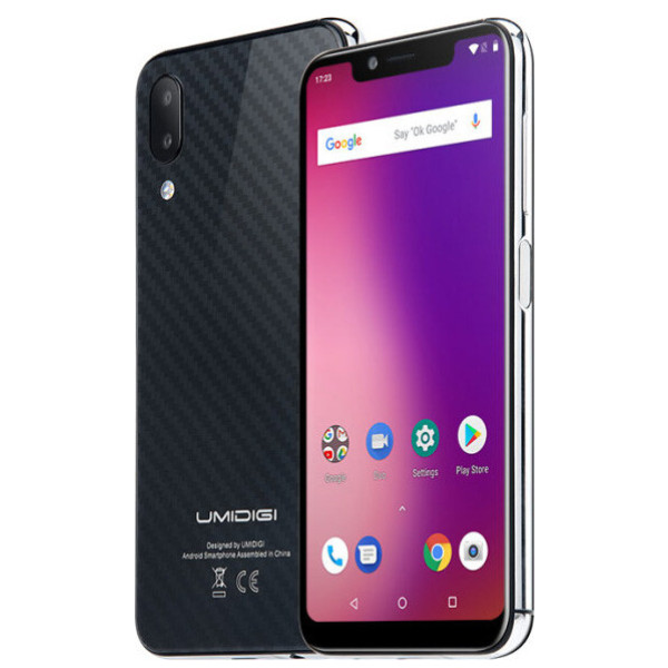 Замовити СМАРТФОНИ Umidigi One Pro 4/64 Black Гарантія 1 Рік