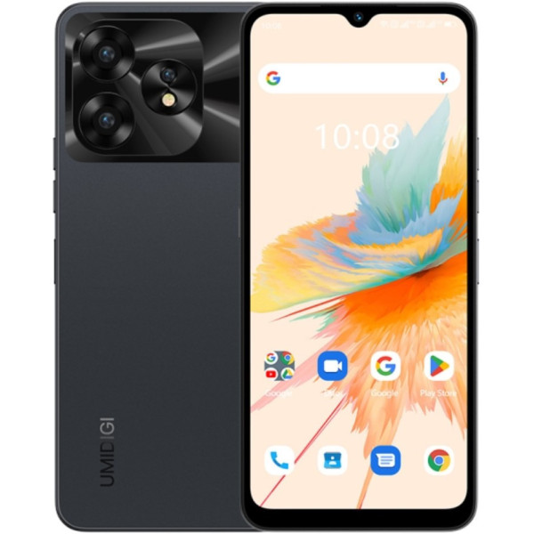 Замовити СМАРТФОНИ UMIDIGI A15 8/256GB NFC Graphite Black Гарантія 1 рік