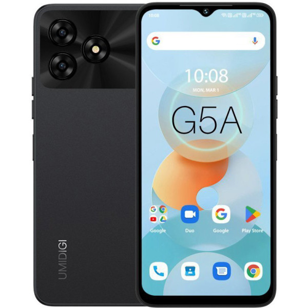 Заказать СМАРТФОНЫ UMIDIGI G5A 4/64GB Graphite Black Гарантия 1 Год