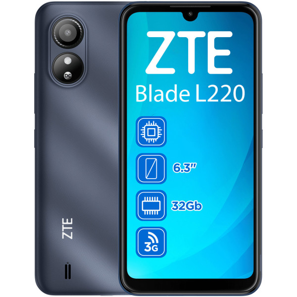 Замовити СМАРТФОНИ ZTE Blade L220 1/32GB Blue Гарантія 1 рік