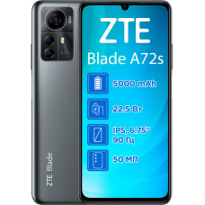 ZTE Blade A72S 4/128GB NFC Space Grey Гарантія 1 рік